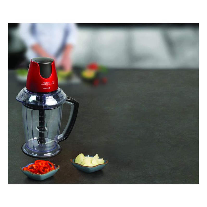 Tefal MasterChop 4 Bıçaklı Maxi Doğrayıcı Kırmızı